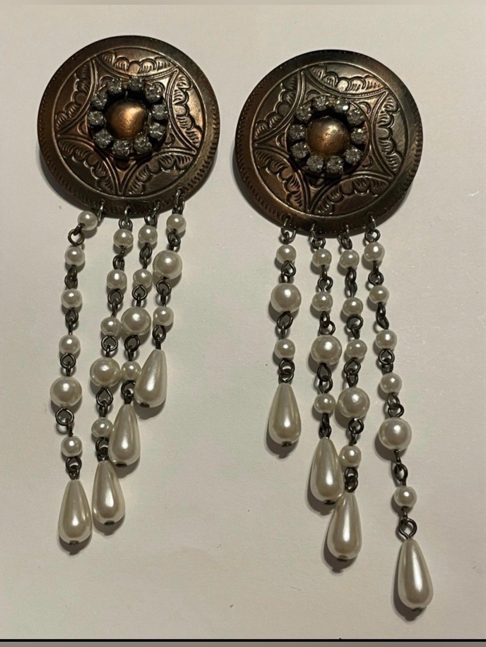 Statement Costume Pierced Earrings #7685